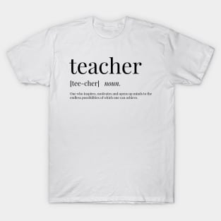 Teacher Definition T-Shirt